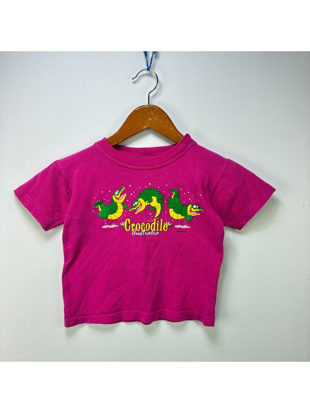 Vintage 90s Crocodile Australia Baby Youth t shirt XXS XS